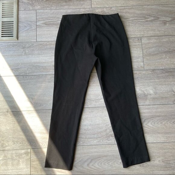 Karen Kane Glitter Side Stripes Elastic Waist Stretchy Pants - Picture 10 of 13